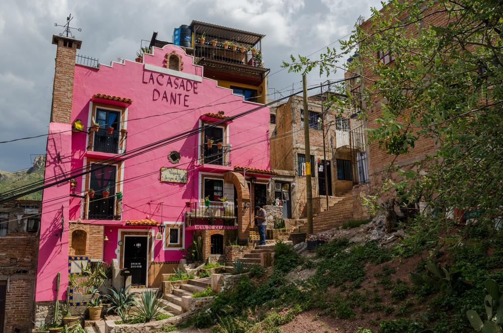 Hostal Casa De Dante Guanajuato Exteriör bild